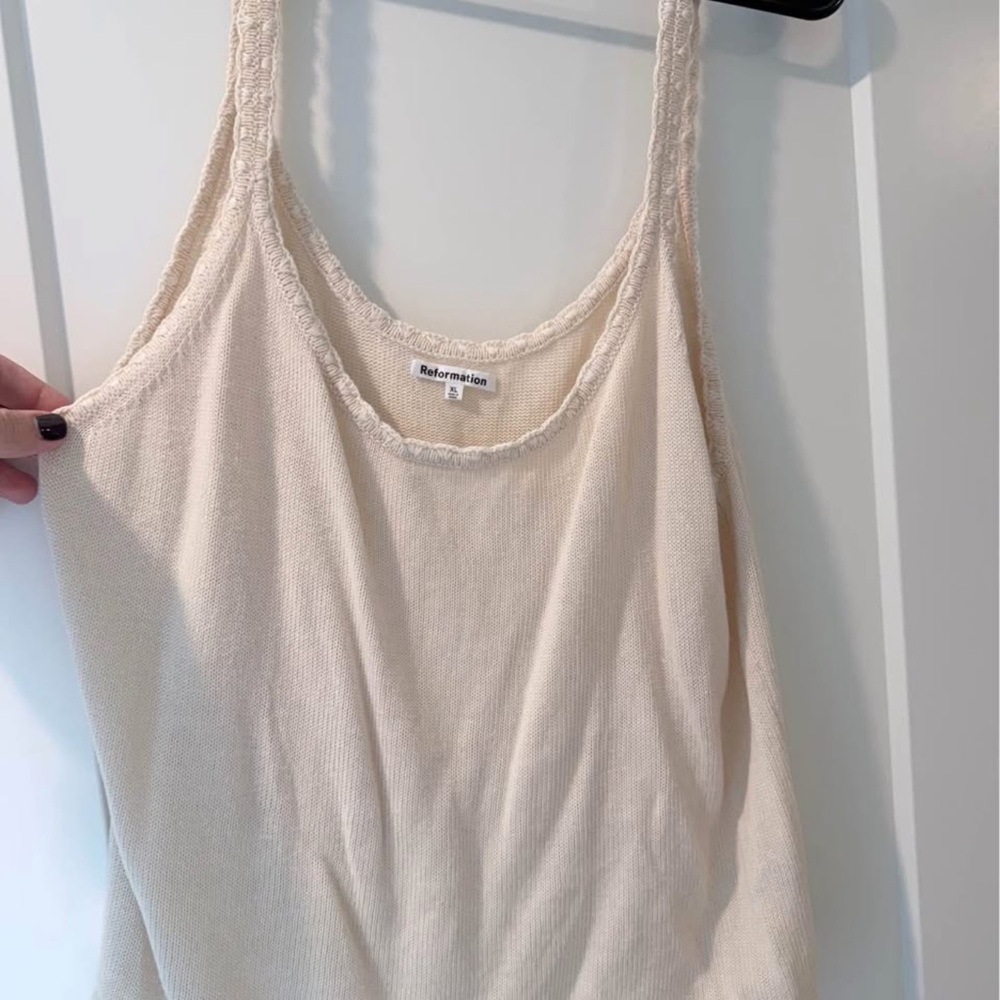 Reformation Women's Cream Camisole